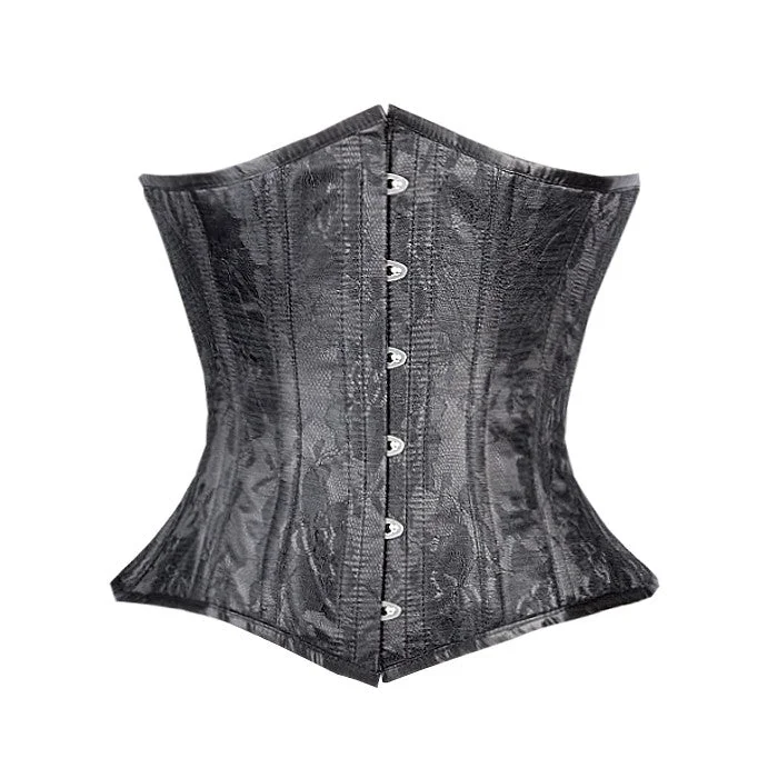 Red corsets for a passionate and attention - grabbing styleAntoine Black Net Overlay Underbust Corset Red corsets for a passionate and attention - grabbing styleAntoine Black Net Overlay Underbust Corset