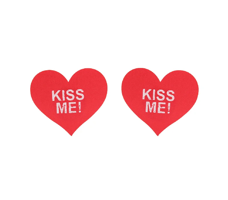Women's High Waist Lingerie Bodysuits Love in Leather KISS ME Heart Reusable Nipple Pasties Women's High Waist Lingerie Bodysuits Love in Leather KISS ME Heart Reusable Nipple Pasties
