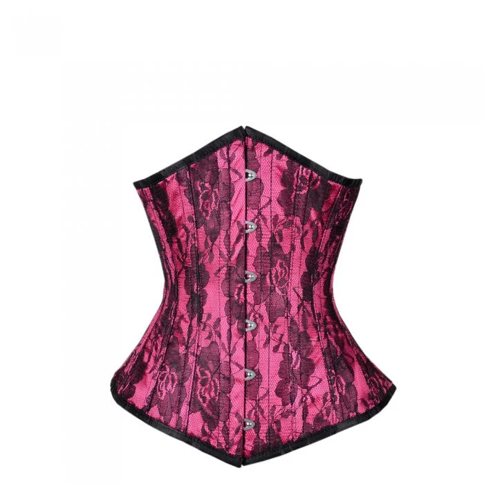 Halloween - themed corsets for a spooky costumeAtinkson Lace Overlay Steel Boned Underbust Corset Halloween - themed corsets for a spooky costumeAtinkson Lace Overlay Steel Boned Underbust Corset