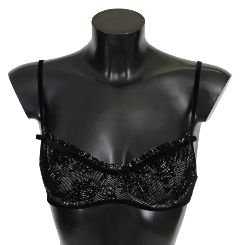 Women's Valentine's Day LingerieErmanno Scervino Mesh Balconcino Bra Nylon Women's Underwear Women's Valentine's Day LingerieErmanno Scervino Mesh Balconcino Bra Nylon Women's Underwear
