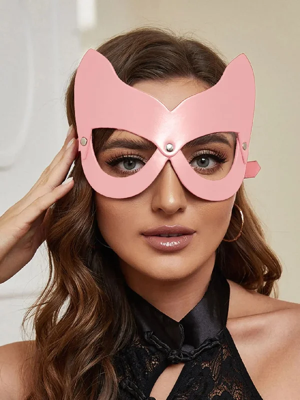 Affordable Lingerie for Women Cat Eye Mask Pink