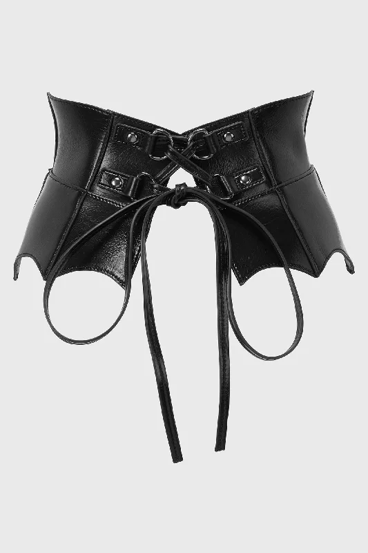 Red corsets for a passionate and attention - grabbing styleWetland Bat Peplum Corset Red corsets for a passionate and attention - grabbing styleWetland Bat Peplum Corset