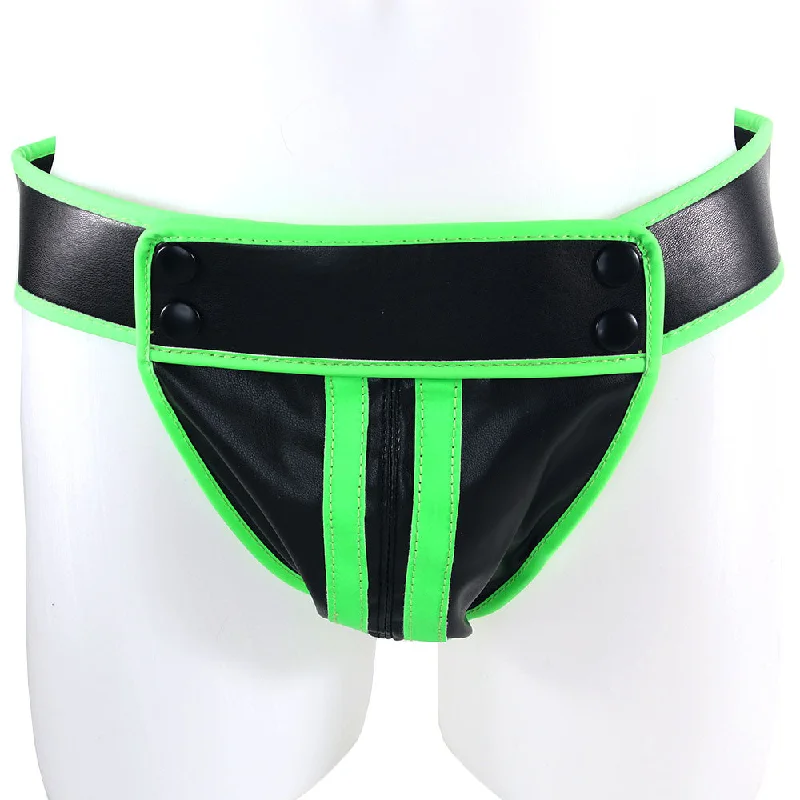 Women's Bridal Lingerie CollectionOuch! Glow In The Dark Striped Pouch Jock Strap /XL Women's Bridal Lingerie CollectionOuch! Glow In The Dark Striped Pouch Jock Strap /XL