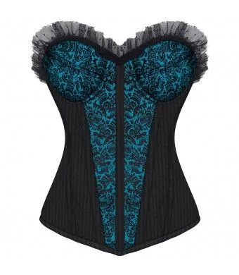 Neoprene corsets for a stretchy and form - fitting styleIsobel Gothic Overbust Fashion Corset With Cups Neoprene corsets for a stretchy and form - fitting styleIsobel Gothic Overbust Fashion Corset With Cups