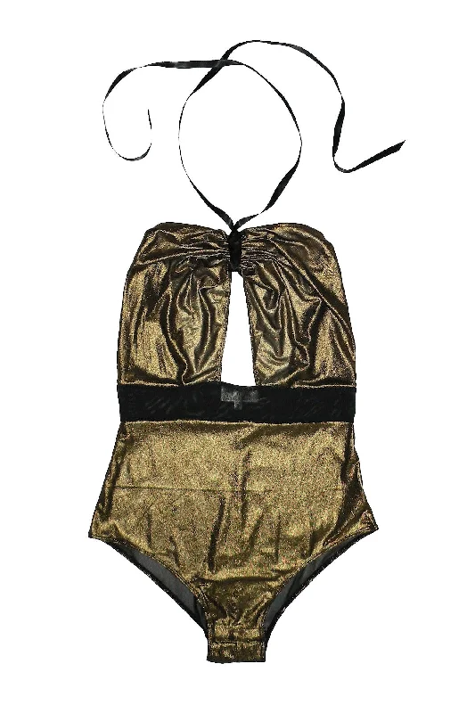 Women's Maternity Lingerie Golden Goddess Teddy