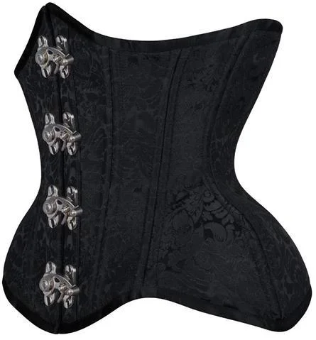 Supportive bustiers for large - busted womenHide and Seek Steampunk Curvy Underbust in Black Brocade Supportive bustiers for large - busted womenHide and Seek Steampunk Curvy Underbust in Black Brocade