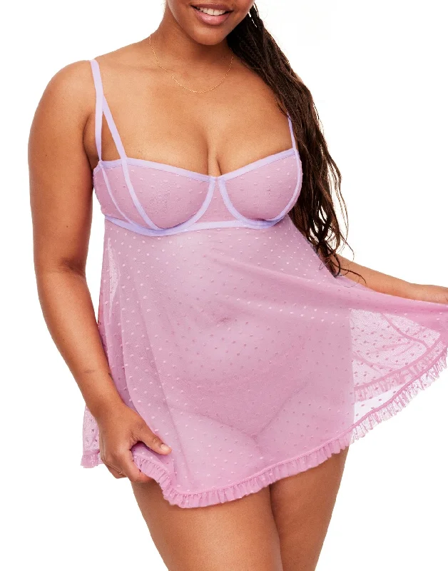 Women's Lingerie with Built-in ShapewearAubrey Women's Plus-Size Unlined Babydoll Lingerie Women's Lingerie with Built-in ShapewearAubrey Women's Plus-Size Unlined Babydoll Lingerie