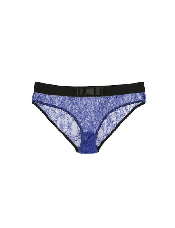Women's Thermal Lingerie for Cold Weather Maike Knicker - Electric Blue