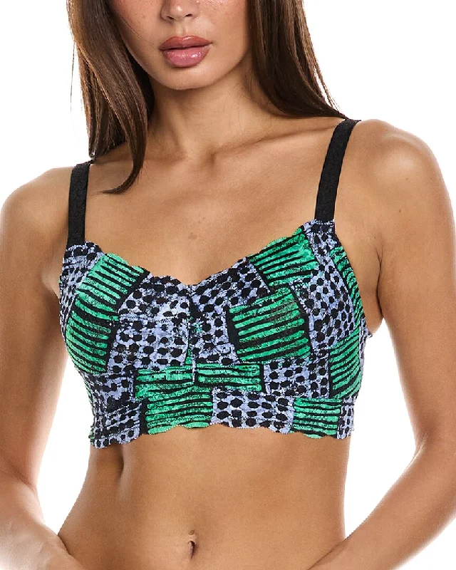 Breathable Bamboo Lingerie for WomenCosabella Never Say Never Printed Curvy Sweetie Bralette Breathable Bamboo Lingerie for WomenCosabella Never Say Never Printed Curvy Sweetie Bralette