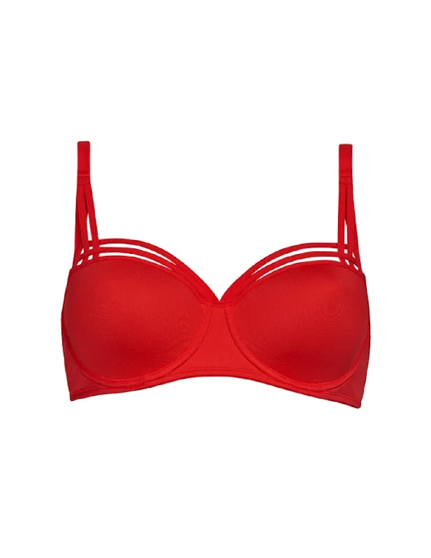Vintage Inspired Lingerie for Women Dame De Paris Balconette Bra