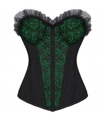 Hypoallergenic bustiers for sensitive skinRebekaah Gothic Overbust Fashion Corset With Cups Hypoallergenic bustiers for sensitive skinRebekaah Gothic Overbust Fashion Corset With Cups
