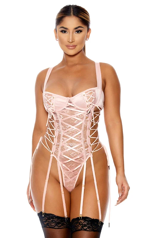 Women's Thermal Lingerie for Cold Weather Cinched In Teddy