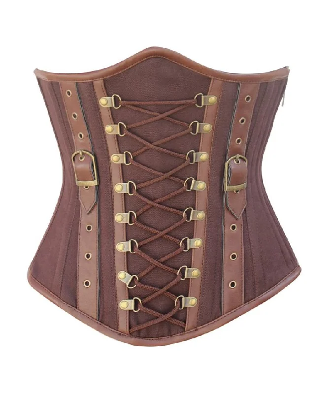 Multicolored bustiers with a vibrant and playful designLange Instant Shape Criss Cross Cotton Steampunk Underbust Corset Multicolored bustiers with a vibrant and playful designLange Instant Shape Criss Cross Cotton Steampunk Underbust Corset