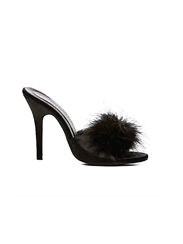 Lingerie Gift Sets for Women Feather Stiletto Slippers