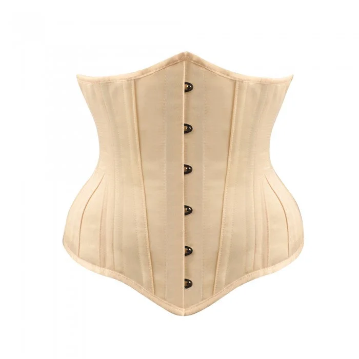 Modern - design corsets with a minimalist aestheticWan Cream Waist Taiming Underbust Corset Modern - design corsets with a minimalist aestheticWan Cream Waist Taiming Underbust Corset