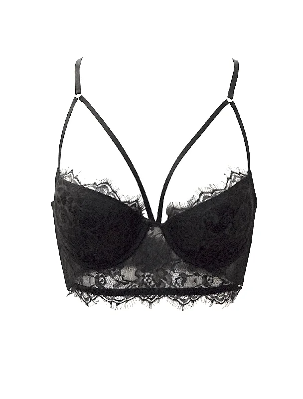 Sexy Lingerie for Women with Stockings Hot AF Bra