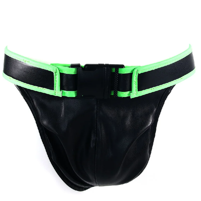 Comfortable Cotton Lingerie for WomenOuch! Glow In The Dark Front Buckle Jock Strap /M Comfortable Cotton Lingerie for WomenOuch! Glow In The Dark Front Buckle Jock Strap /M