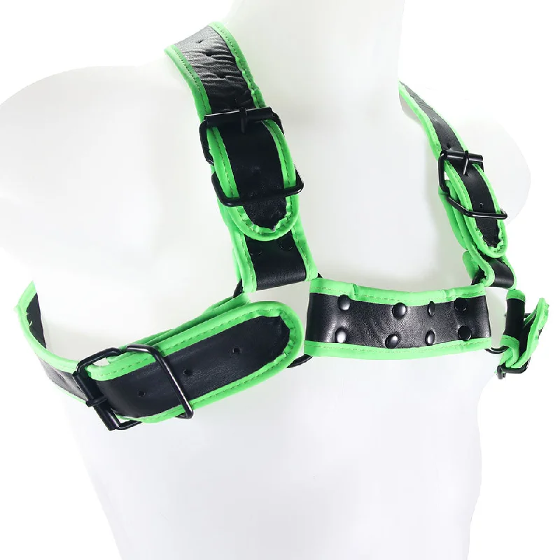 Women's Lingerie with Matching RobesOuch! Glow in the Dark Buckle Bulldog Harness /XL Women's Lingerie with Matching RobesOuch! Glow in the Dark Buckle Bulldog Harness /XL