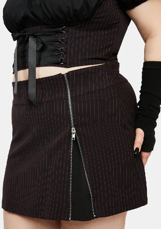 Plus Purge The Poison Mini Skirt