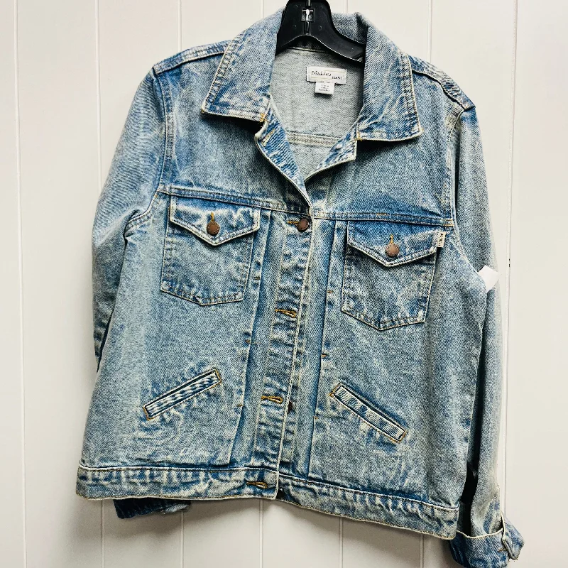 Blue Denim Jacket Denim Clothes Mentor, Size M