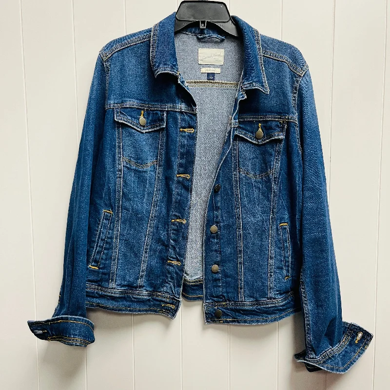 Blue Denim Jacket Denim Universal Thread, Size L