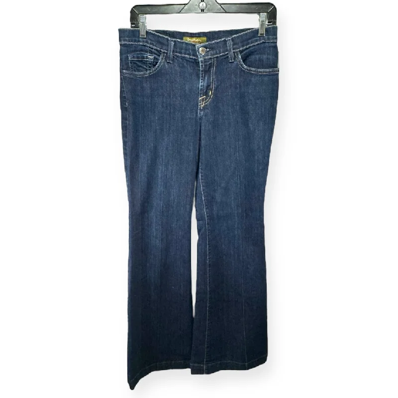 Blue Denim Jeans Designer David Kahn, Size 6