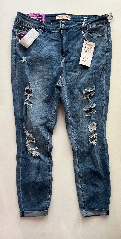 Denim Jeans Skinny Haute Curve, Size 20