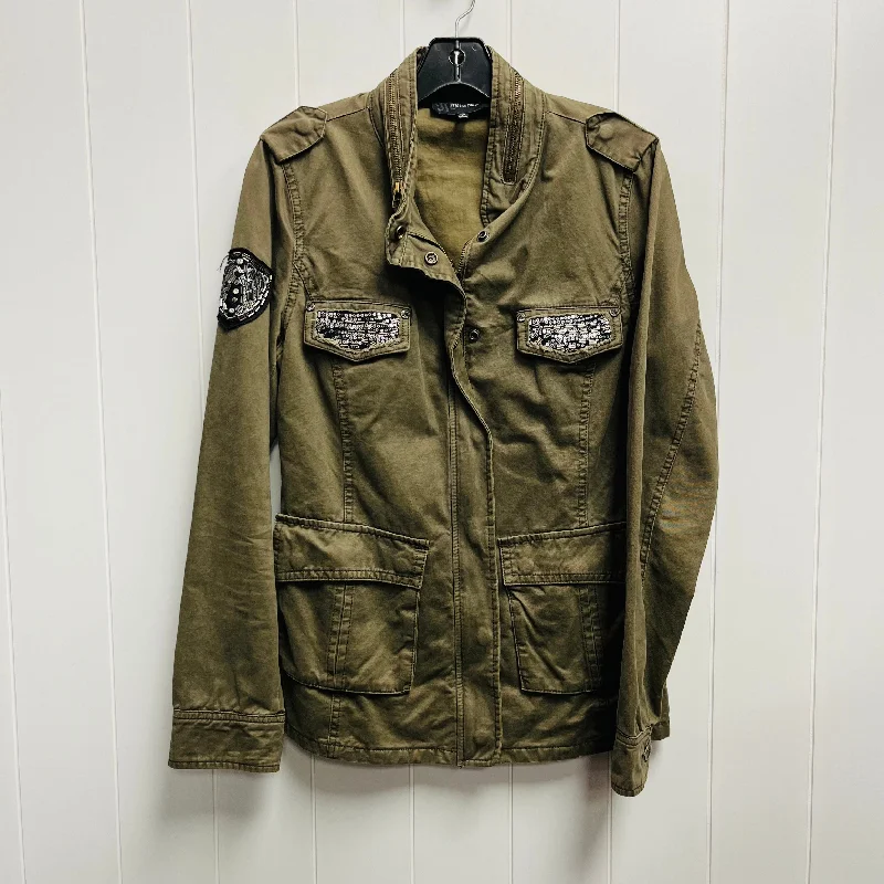 Olive Jacket Utility Miss Me O, Size L