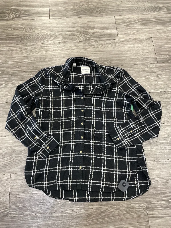 Plaid Pattern Jacket Shirt Jachs Girlfirend, Size M