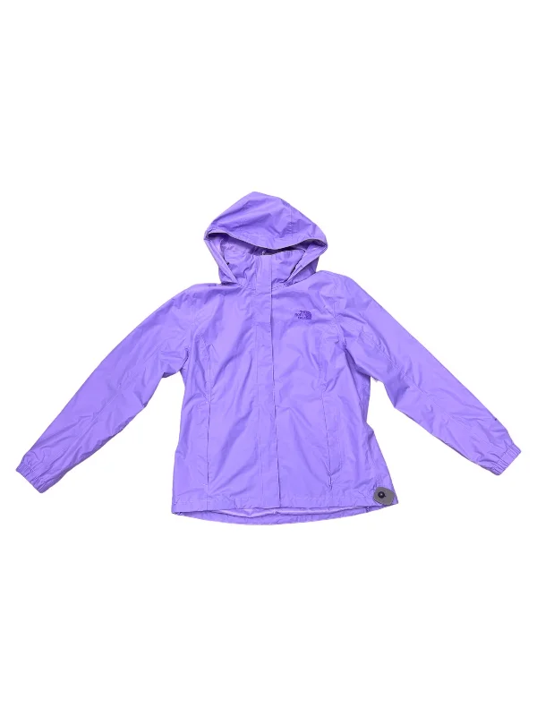 Purple Jacket Windbreaker The North Face, Size Large