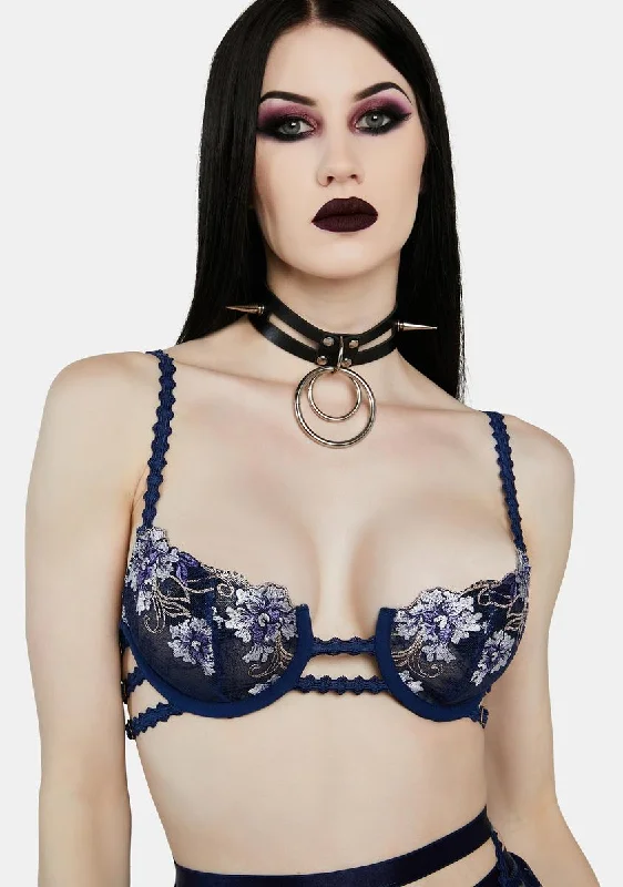 Kourtney Embroidered Bra