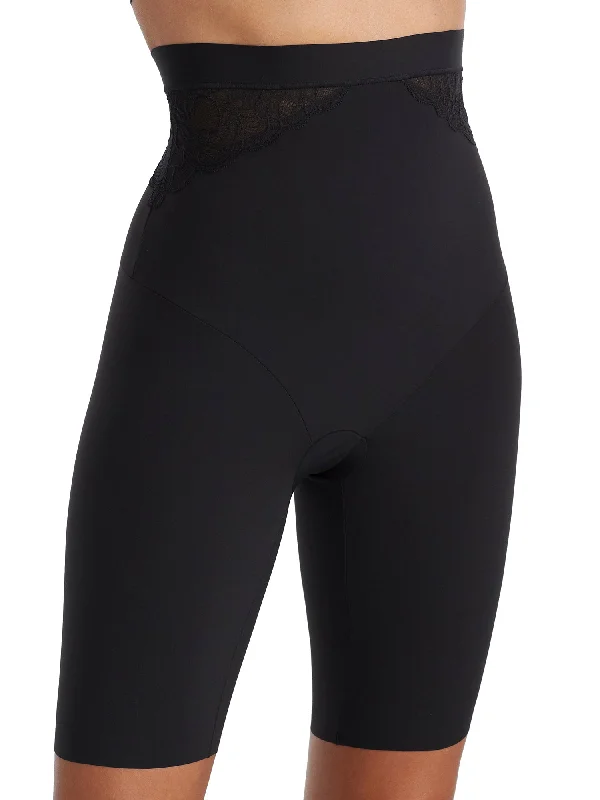 Maidenform Women's Eco Lace High-Waist Thigh Slimmer