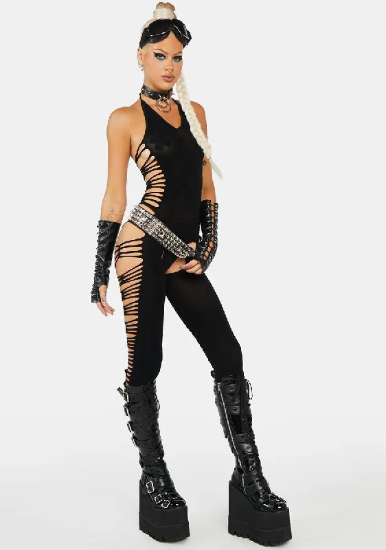 Nox Not Afraid Cut Out Bodystocking