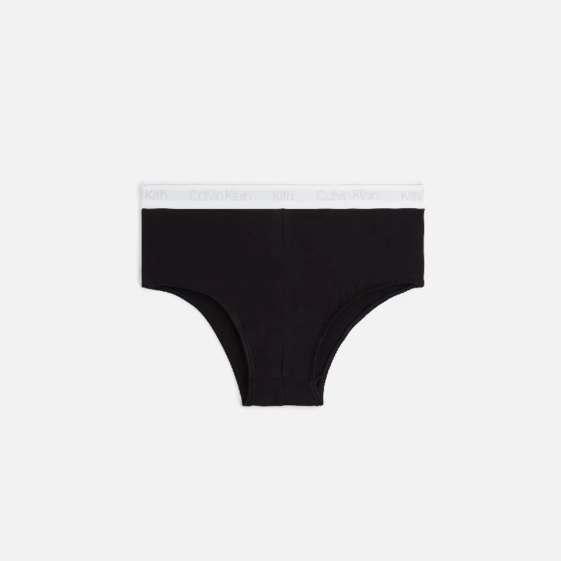 Kith Women for Calvin Klein Seasonal Boyshort - Black