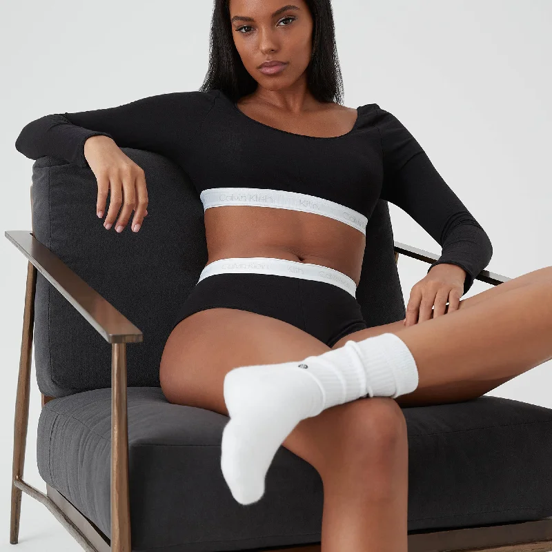 Kith Women for Calvin Klein Seasonal Boyshort - Black