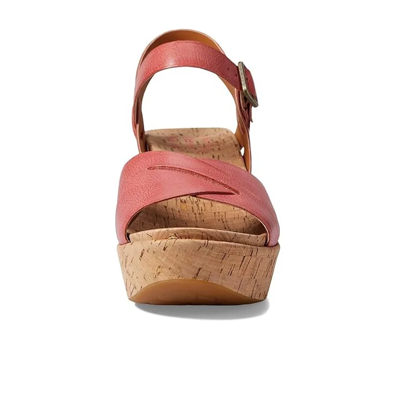 Kork-Ease Ava 2.0 Wedge Sandal (Women) - Peach