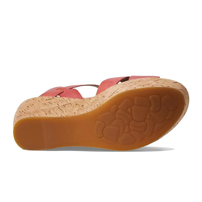 Kork-Ease Ava 2.0 Wedge Sandal (Women) - Peach