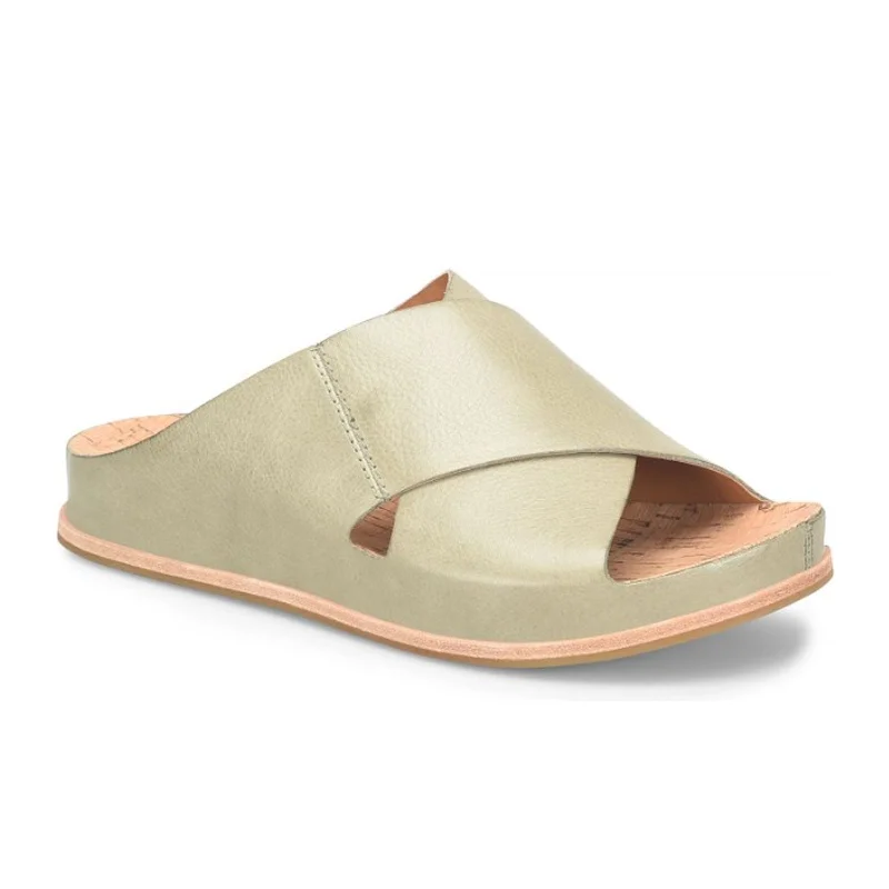 Kork-Ease Tutsi Cross-Band Slide Sandal (Women) - Green