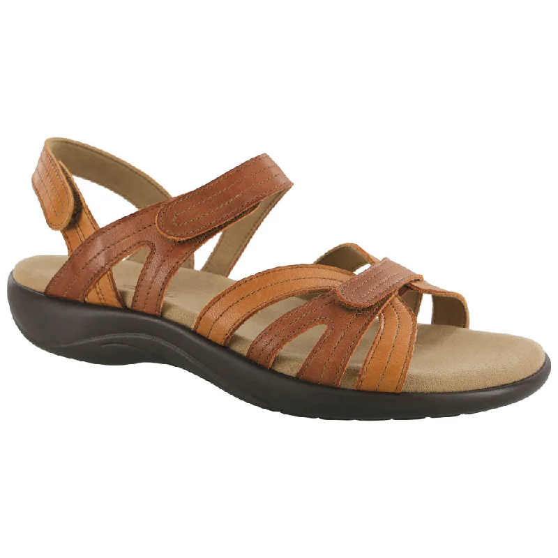 SAS Pier Sandal Sepia Tan Leather (Women's)