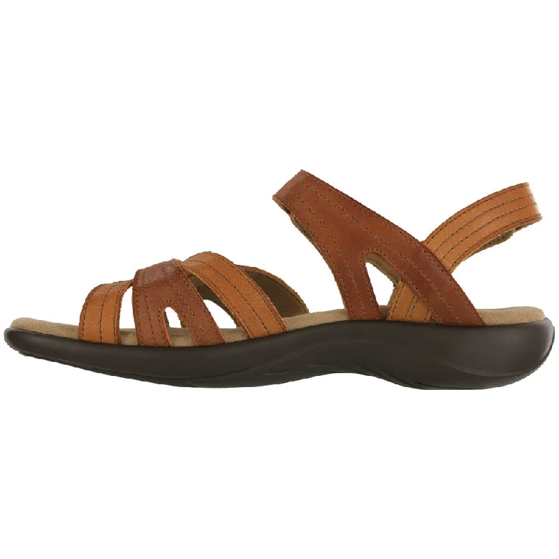 SAS Pier Sandal Sepia Tan Leather (Women's)