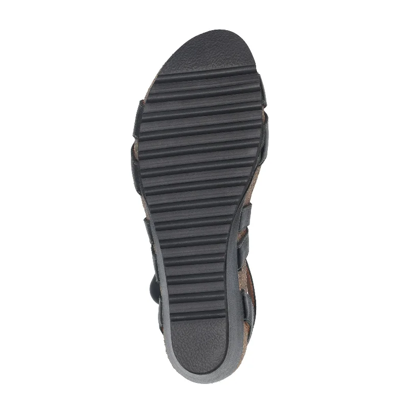 Taos Xcellent Wedge Sandal (Women) - Black