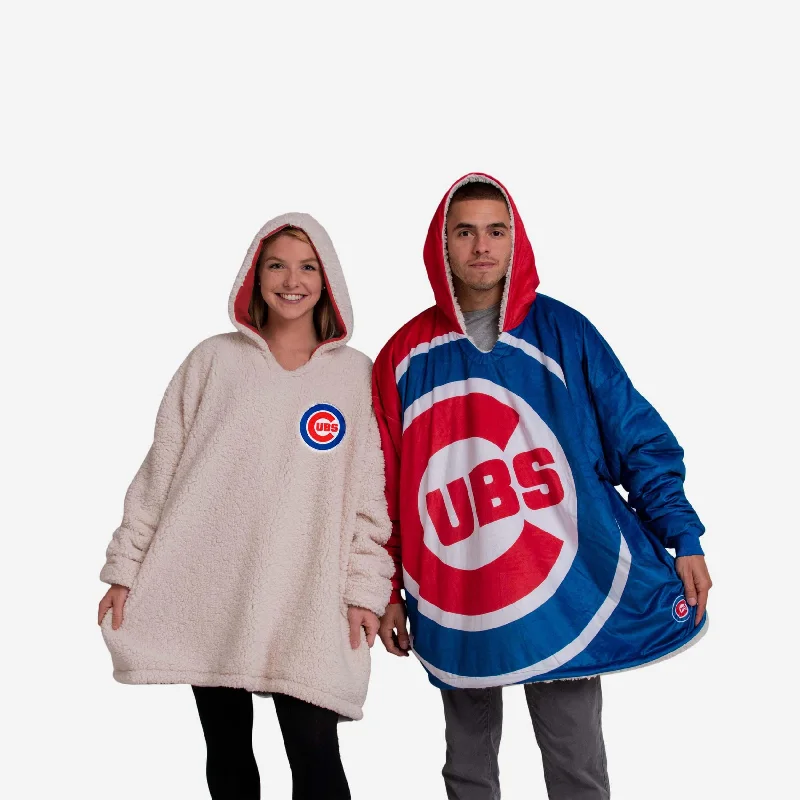 Chicago Cubs Reversible Colorblock Hoodeez