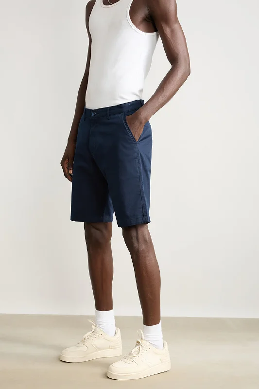 Men's Dark Blue Summer Shorts