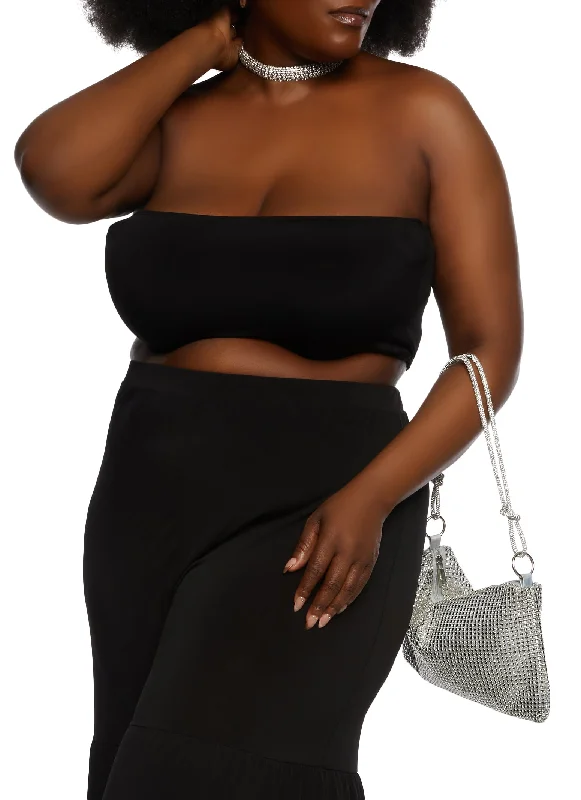 Plus Size Basic Tube Top