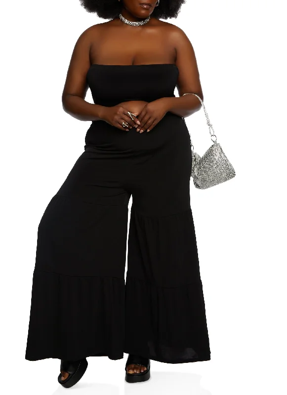 Plus Size Basic Tube Top