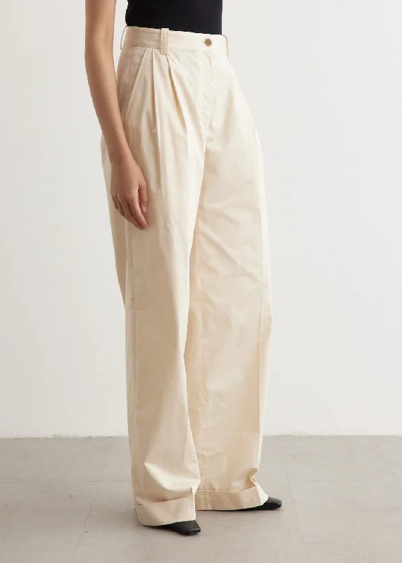 Double Pleats Pants