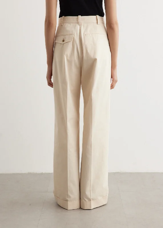 Double Pleats Pants