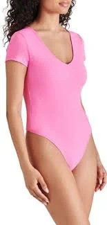 Erica Bodysuit in Punch Pink