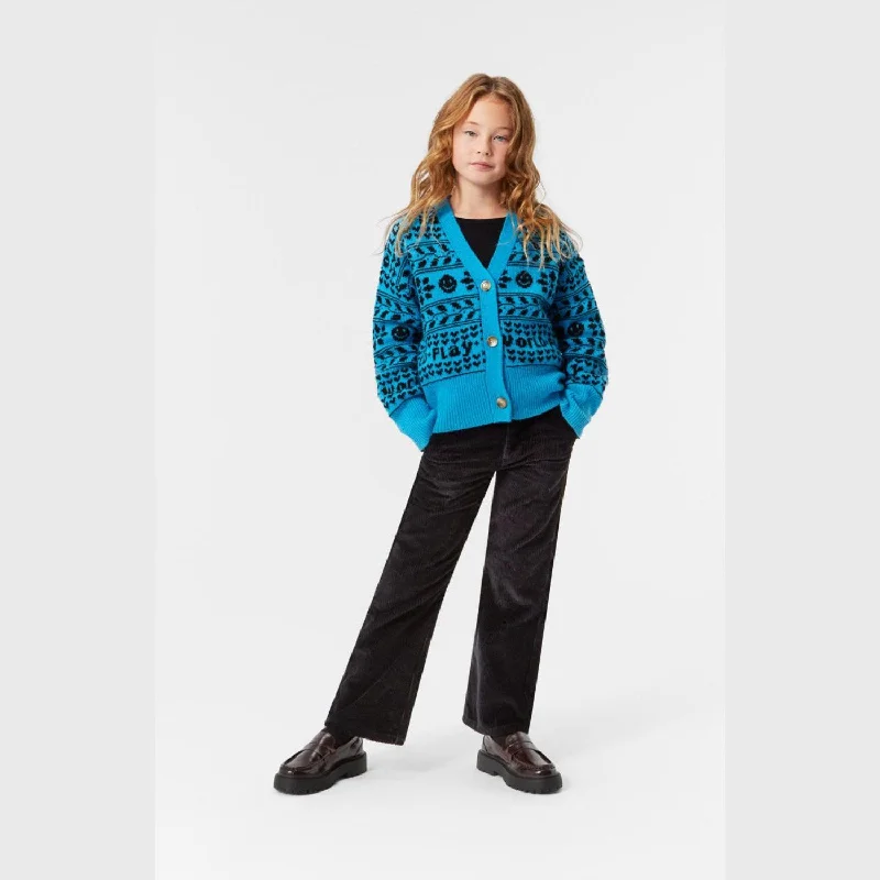 Molo Peacock Blue Gilly Cardigan