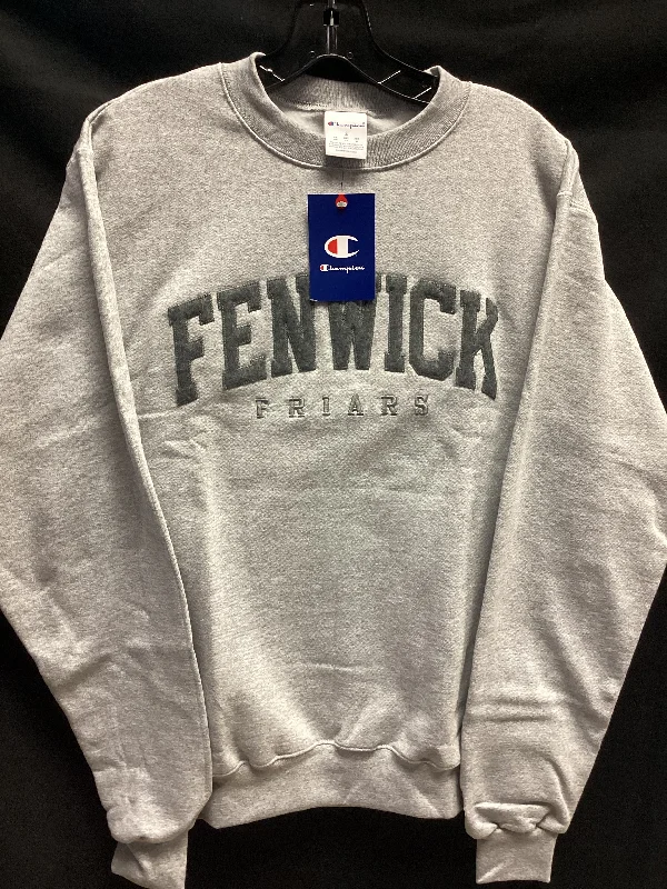 Uniform Approved Fenwick Friars Monochromatic Crewneck Gray